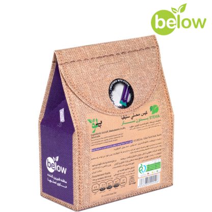 ساشه شیرین‌کننده استویا بیلو-Below بسته 60 عددی