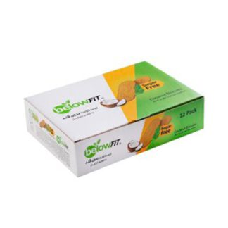 بیسکویت بدون قند نارگیلی تک نفره ۴۰ گرمی (بسته ۱۲ عددی)