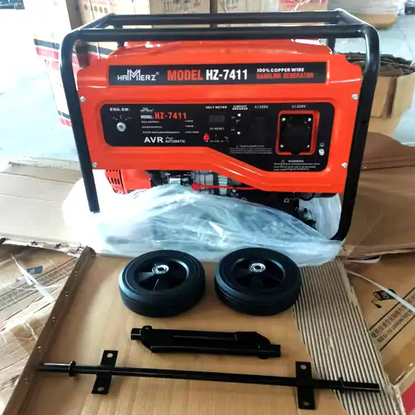 ژنراتور برق بنزینی هامرز مدل HZ-7411